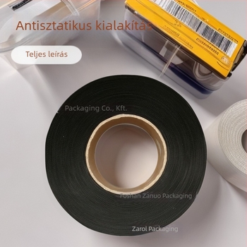 PP gépi csomagoló szalag, 0,7 mm vastagság, 80 kg húzószilárdság, 1000 m hosszú, 200 mm belső átmérő, kartoncsomagoláshoz