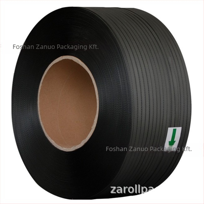 PP gépi csomagoló szalag, 0,7 mm vastagság, 80 kg húzószilárdság, 1000 m hosszú, 200 mm belső átmérő, kartoncsomagoláshoz