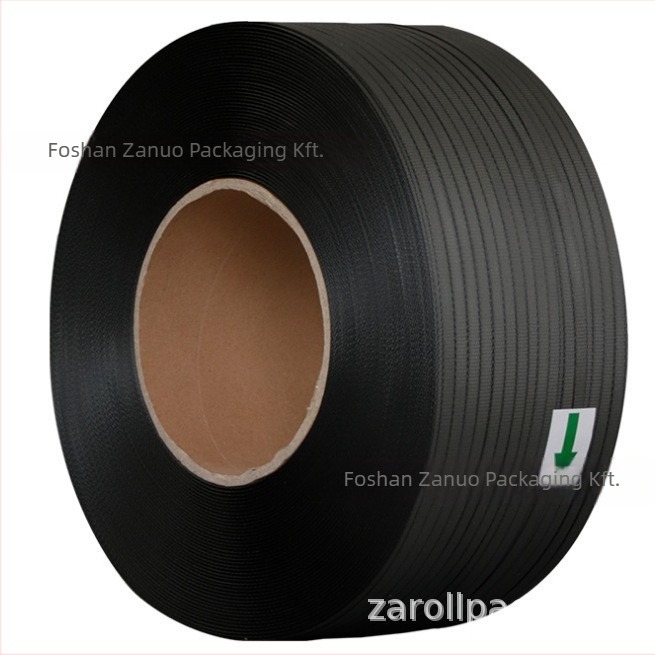 PP gépi csomagoló szalag, 0,7 mm vastagság, 80 kg húzószilárdság, 1000 m hosszú, 200 mm belső átmérő, kartoncsomagoláshoz