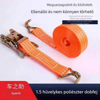 Poliészter teherhordó szalag feszítő – tálca rögzítéséhez, Car Help