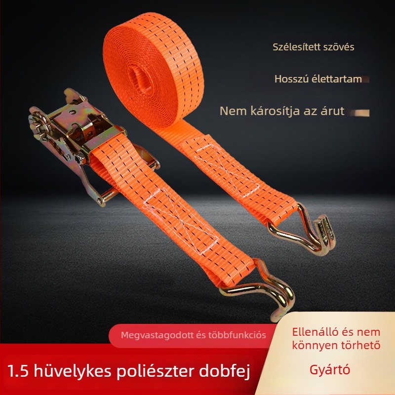 Poliészter teherhordó szalag feszítő – tálca rögzítéséhez, Car Help