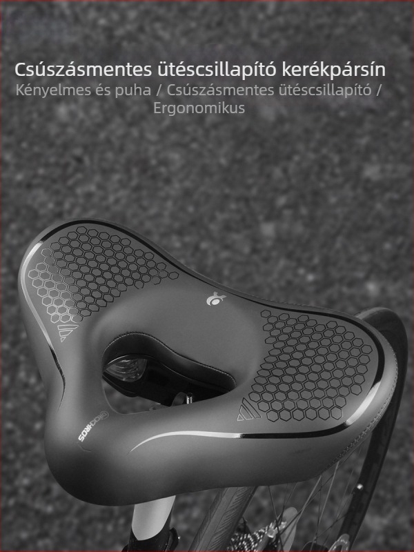 DRCKHROS mountain bike nyereg, modell 6691, anyag: szivacs, univerzális kompatibilitás