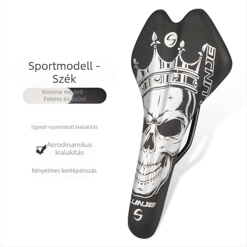 Lunje ZD01 PU bőr kerékpár nyereg hagyományos kerékpárokhoz