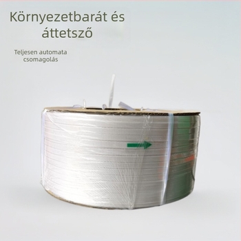 Géphez való csomagoló szalag, PP, modell 11045, húzószilárdság 80 kg, hossz 3000 m, kartondoboz csomagoláshoz