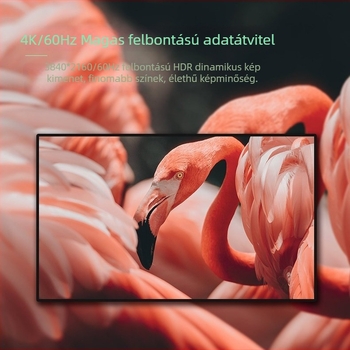 HDMI 1x4 osztó, 4K60Hz HDR, verzió 2.0, modell HD20220601