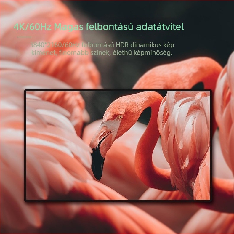 HDMI 1x4 osztó, 4K60Hz HDR, verzió 2.0, modell HD20220601