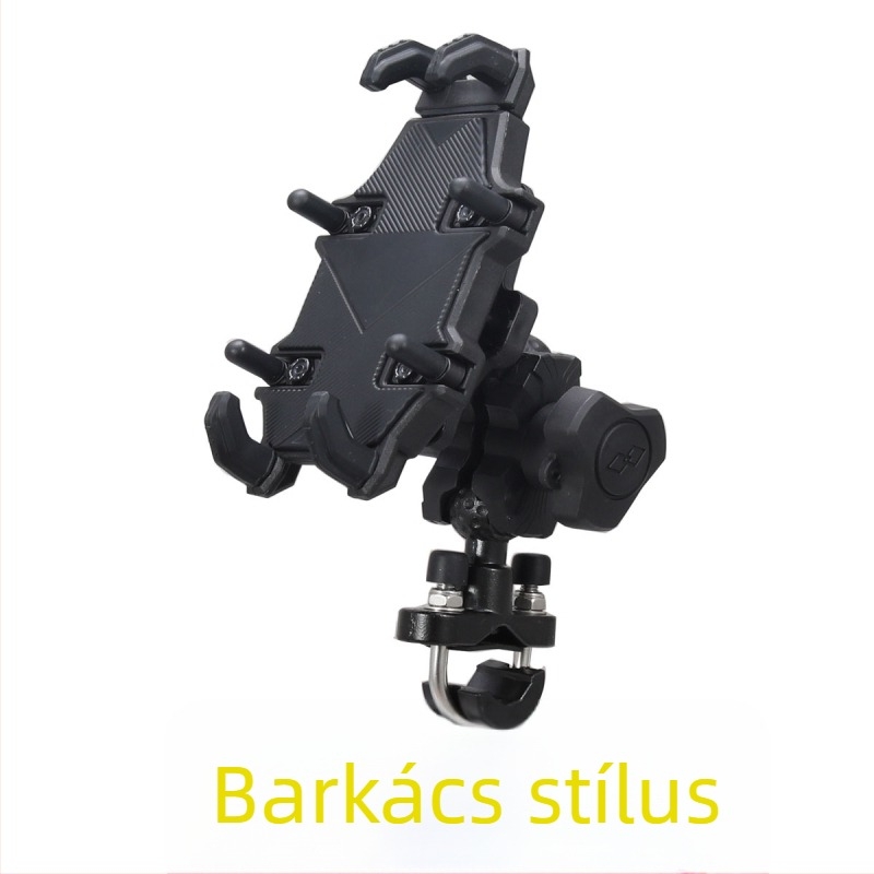 Kerékpártelefon-tartó ütésálló navigációs tartó, műanyag, általános stílus, testreszabható