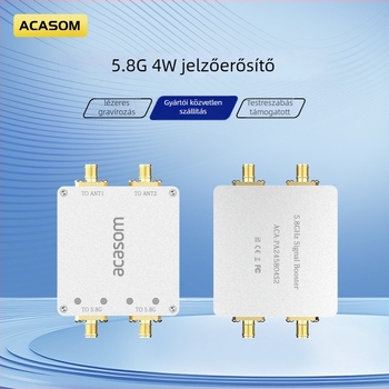 ACASOM 5.8 GHz kétirányú jelerősítő modul kettős bemenettel és kettős kimenettel, testreszabás elérhető, Jiangsu származás