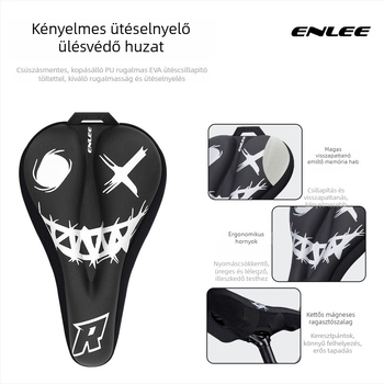 ENLEE En-350 kerékpárnyereg huzat, PU anyag, univerzális kerékpárokhoz