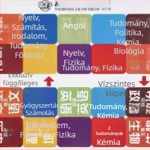 A3-as dokumentumklips, műanyag, egylip kivitel, szorító mérete 1