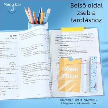 A3-as dokumentumklips, műanyag, egylip kivitel, szorító mérete 1