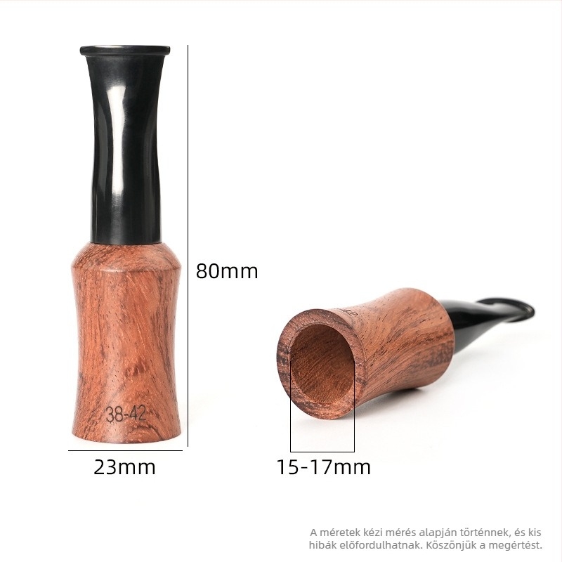 OLD FOX Szivar szájrész Rosewood-Acrylic alapanyagból — testreszabható, kézikönyvvel, egyszerű stílus