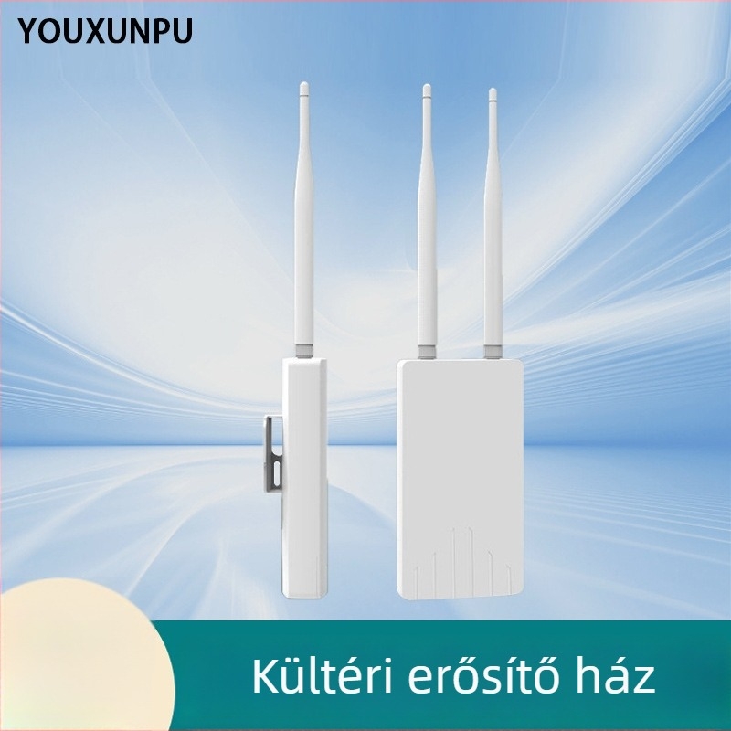 Kétantenna repeater ház ABS műanyagból, hálózati jelátviteli monitorozó berendezéshez — Modell 1