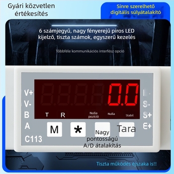 Navic sín típusú mérőadó RS485 digitális jel erősítő szenzoradat-gyűjtő modul C113