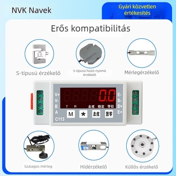 Navic sín típusú mérőadó RS485 digitális jel erősítő szenzoradat-gyűjtő modul C113