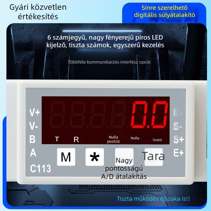 Navic sín típusú mérőadó RS485 digitális jel erősítő szenzoradat-gyűjtő modul C113