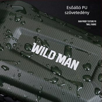 WILD MAN kerékpár nyeregtáska - PU+EVA+polyester; 0,8 L kapacitás; modell GD700; tárgyak és gadgetek tárolására