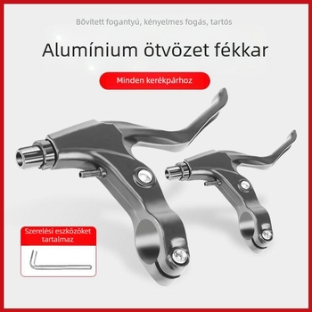 Kerékpár fékkar – alumínium ötvözet, mechanikus fékezés, univerzális illeszkedés hegymászó és gyermek kerékpárokhoz, márka Senowoiry/Ji Rui