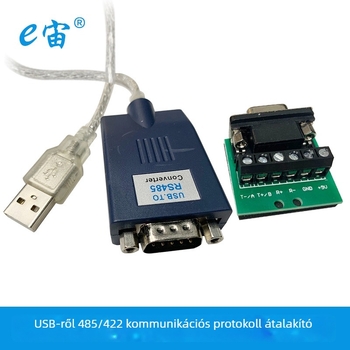 USB-RS485/RS422 konverter (EZ485422) — USB interfész, RS-485 és RS-422 protokollok támogatása