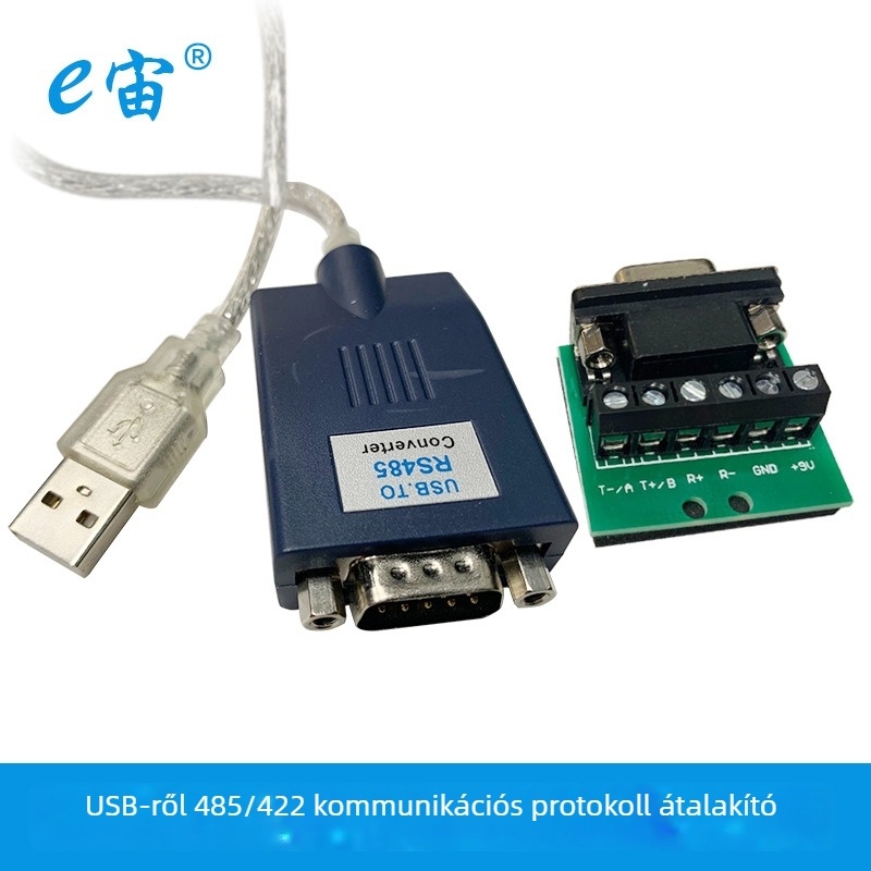 USB-RS485/RS422 konverter (EZ485422) — USB interfész, RS-485 és RS-422 protokollok támogatása