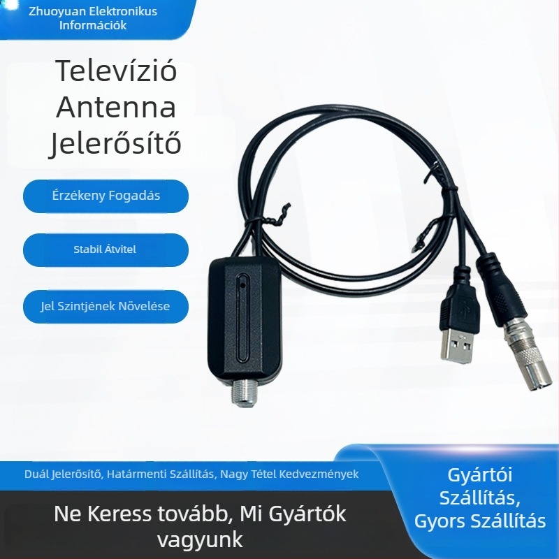 TV antenna jelző erősítő Zhuoyuan Electronics ZY-FD, határokon átívelő exportforrás