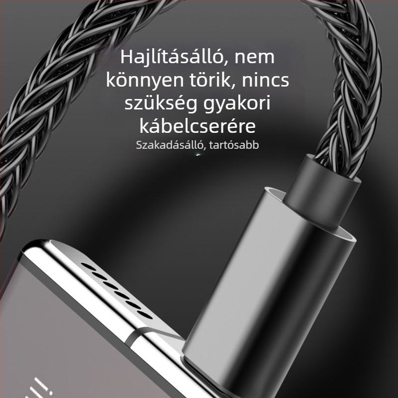 Type-C-ről 3,5 mm fejhallgató adapter USB-C eszközökhöz, HD hangminőség