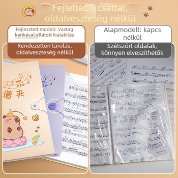 Kotta klip Four Seasons, műanyag, 40 oldal, logó nélküli