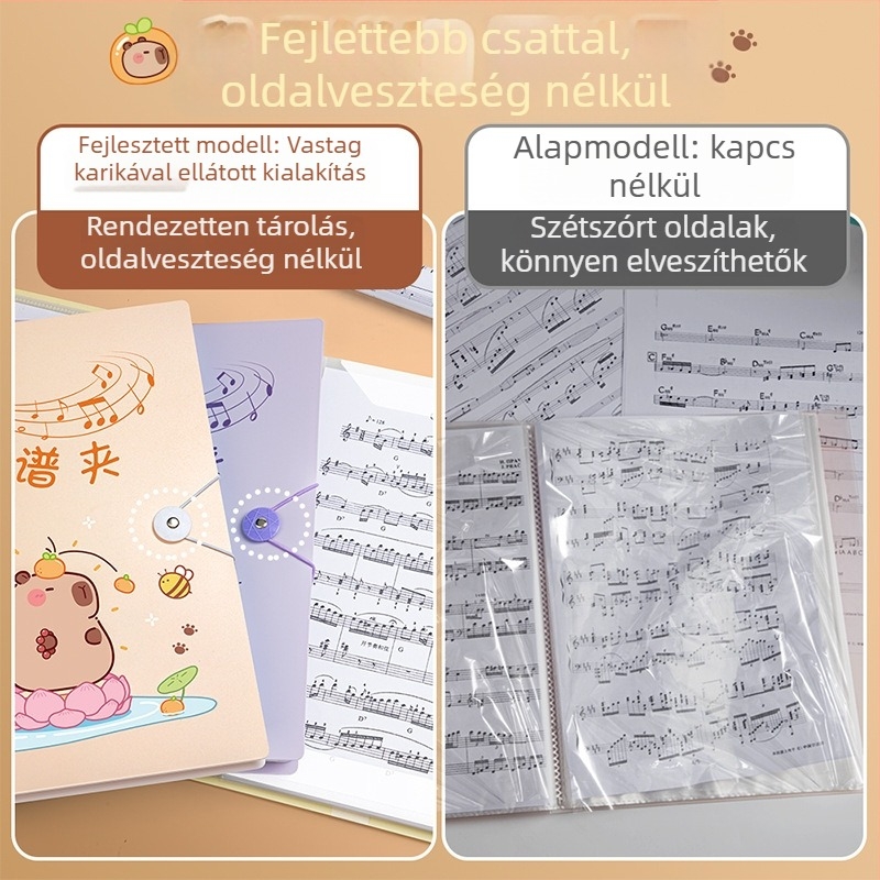 Kotta klip Four Seasons, műanyag, 40 oldal, logó nélküli