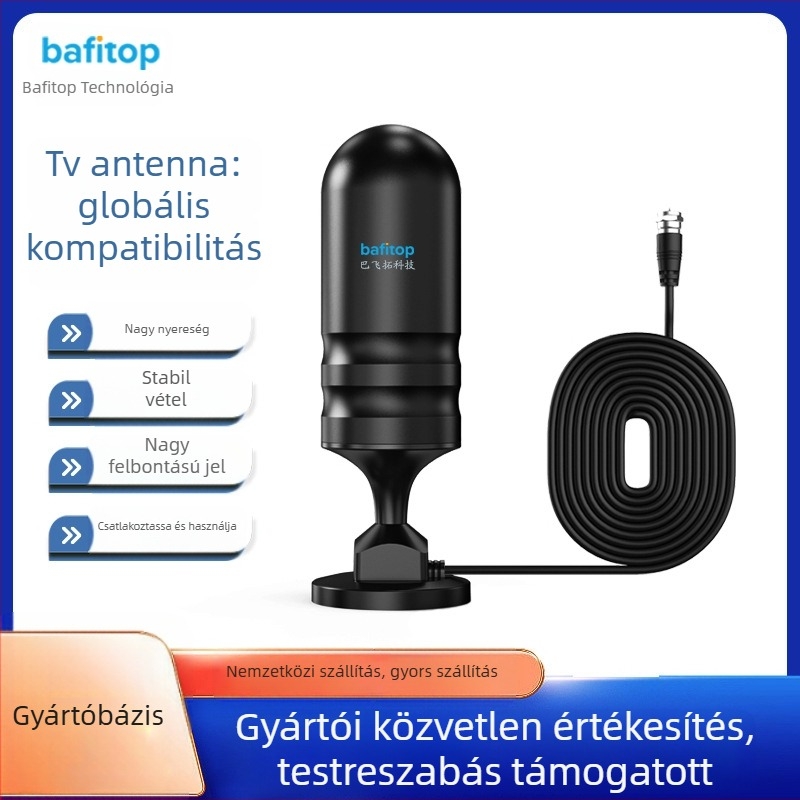 Belső DTMB HDTV digitális TV antenna, jel-erősítés, vezeték nélküli, Pavitt