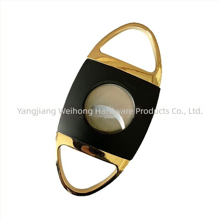 Szivarolló olló, cink ötvözet, kétoldalas penge, díszdoboz, logó nyomtatva, testreszabás elérhető