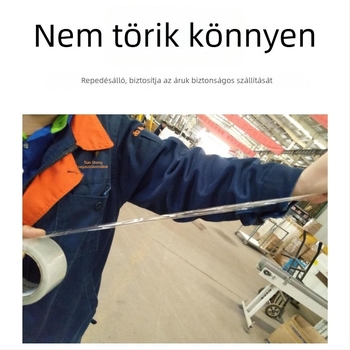 Tiansheng csomagoló szalag, nagy tapadással, BOPP film alapanyag, 50 mm vastagság, nyomásérzékeny ragasztó, termékkód 01.
