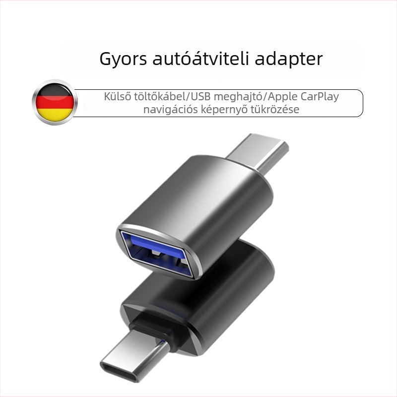 Mercedes-Benz autó Type-C USB 3.0 OTG konverter — TPC 3.0, OTG922, Type-C kompatibilis