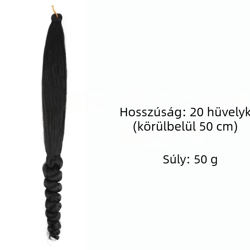 Hosszú göndör paróka nagy hullámokkal, hőálló szál, mechanizmusos konstrukció, hajhosszabbítás, frufru egyenes vagy ferde