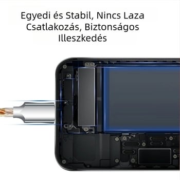 Polysonology alc5686 Apple Lightning-tól 3,5 mm DAC audio adapter
