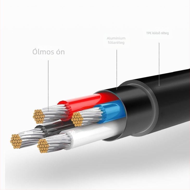 Yinhe is-45 töltőkábel Huawei Freelace Bluetooth fülhallgatóhoz, USB-C csatlakozó