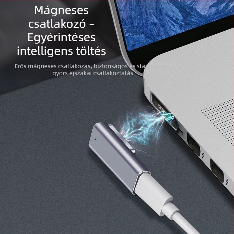 Type-C női MagSafe 2 adapter MacBook töltéséhez