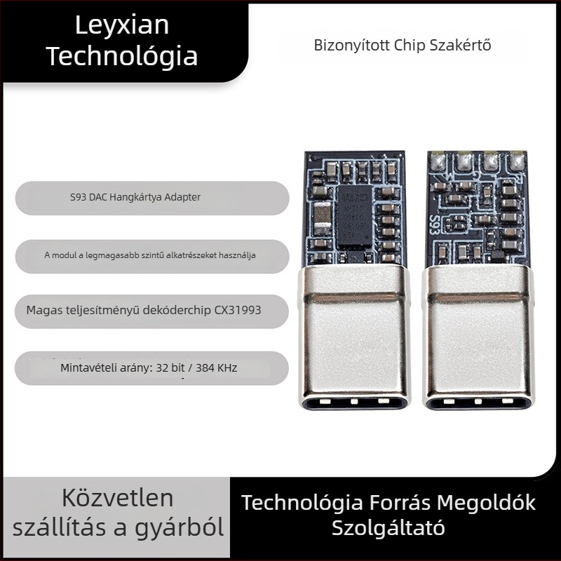 Type-C DAC/AMP adapter – Lexian S93, CX31993 chip, ALC5686