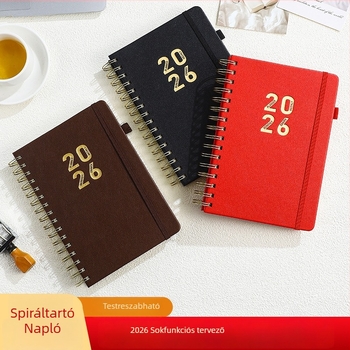Notebook Hengsheng, PU borító, oldalak leválasztó kötés, Dowling papír, 80 g/m²