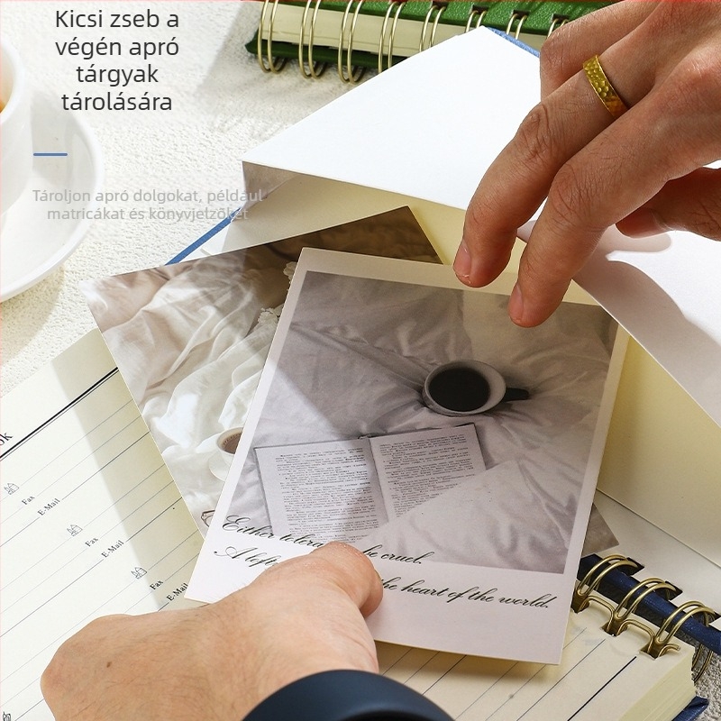 Notebook Hengsheng, PU borító, oldalak leválasztó kötés, Dowling papír, 80 g/m²