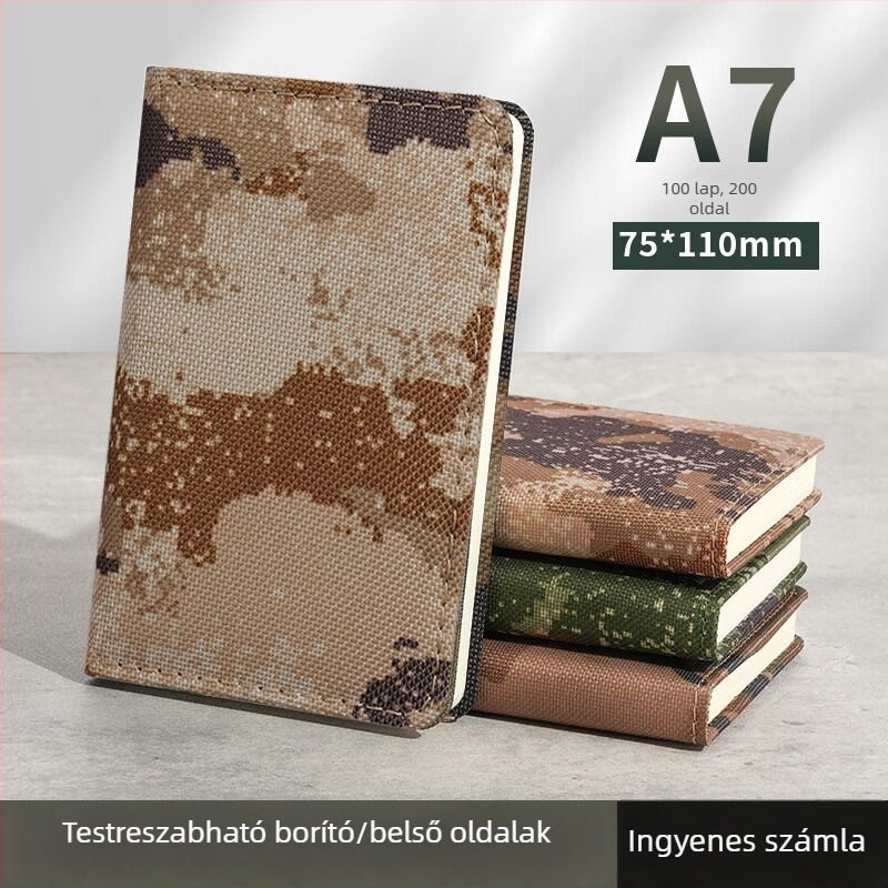 Victory notesz, textile borítású, Dowling papír 80 g/m², 100–200 oldal, irodai stílus