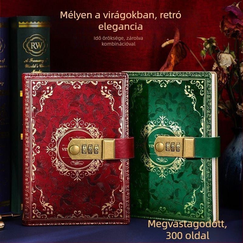 Uno jegyzetfüzet: PU borító, drótos kötés, Dowling papír, 80 g/m², 200–300 oldal