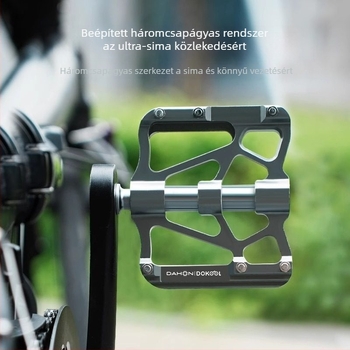 Dahon Big Ride pedálok – alumínium ötvözet, univerzális MTB/úti kerékpárhoz, modell YFDH96