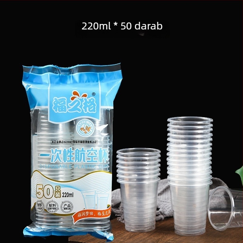 Egyszer használatos PP poharak piknikre, bulikra és kempingezéshez, 220 ml űrtartalom, mikrohullámú sütőben nem használható, 3 éves szavatosság
