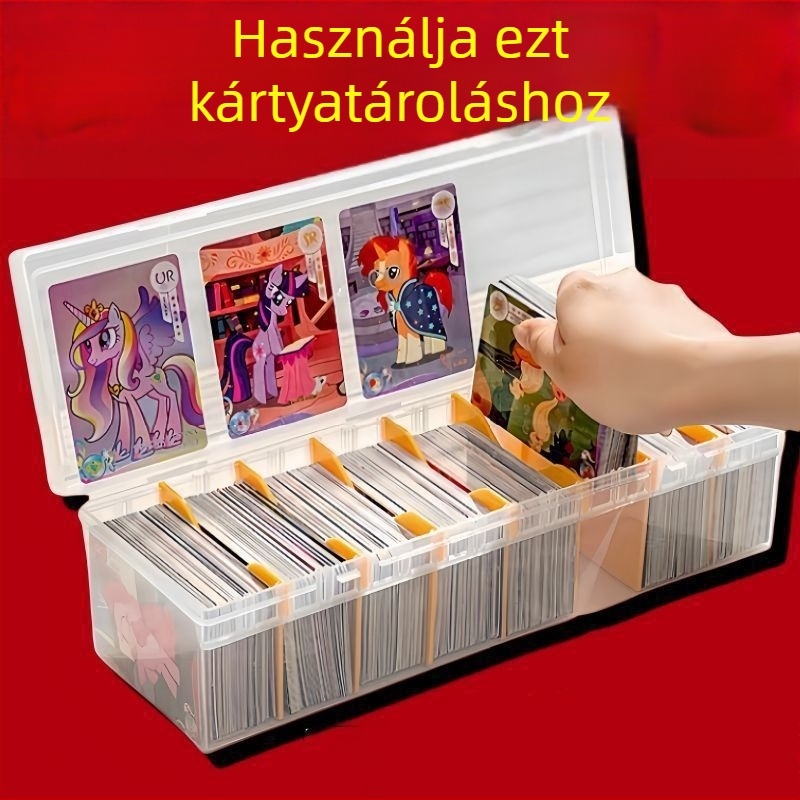 Kártyatároló doboz – vízálló, Kártya rendező, Modern minimalist dizájn