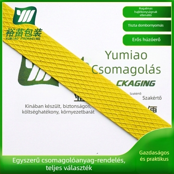 PP csomagoló szalag, vastagság 1.0/1.1 mm; húzószilárdság 400 N; tekercs külső Ø37 mm; belső Ø20 mm; osztály A