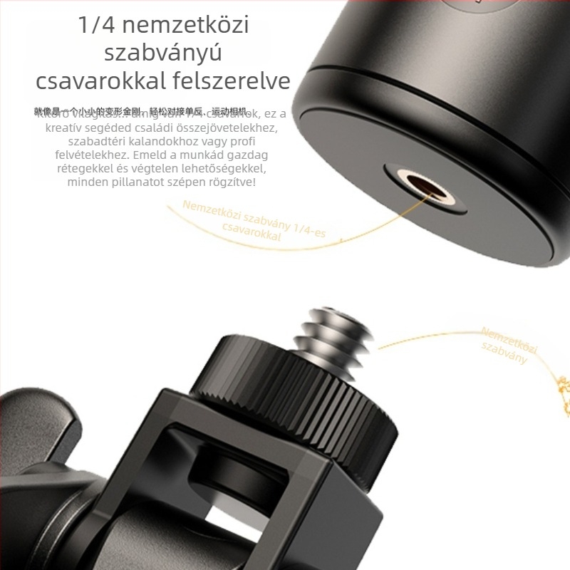 Bluetooth‑os önálló selfie állvány T1 telefonhoz – talajra álló trípod, alumíniumötvözet, kinyitható, távirányítóval, alkalmas kültéri/otthoni/irodai használatra és élő közvetítésre
