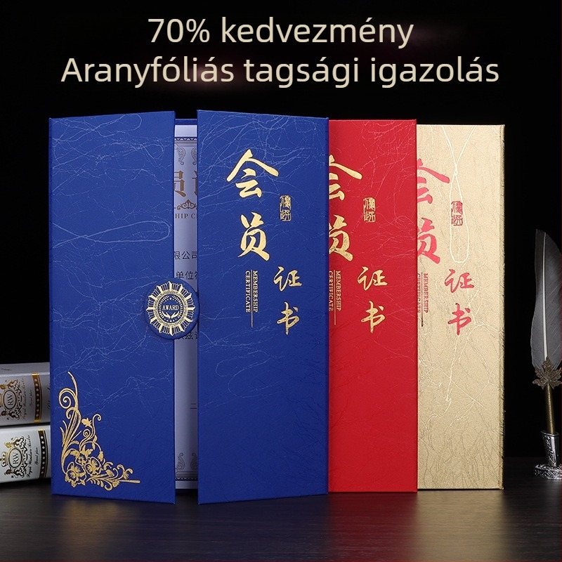 New enterprise treasure papíralapú díj igazolvány fedőlap iskolások, tanárok, köztisviselők és vállalati dolgozók számára
