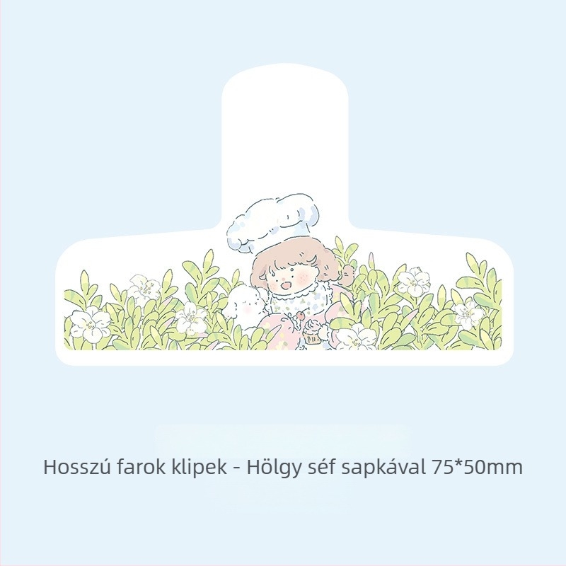 Marubeni Home akril planner clip – aranyos karikatúra dizájn, vízszintes kialakítás, egyedi forma