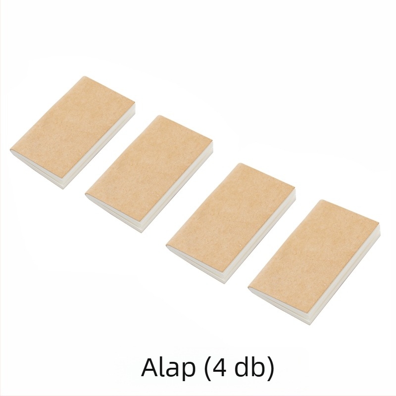 Mini utazói notesz, valódi bőr borítóval, kézzel kötött, Dowling papír, 100 g, 50–100 oldal, notesz stílus 11408890