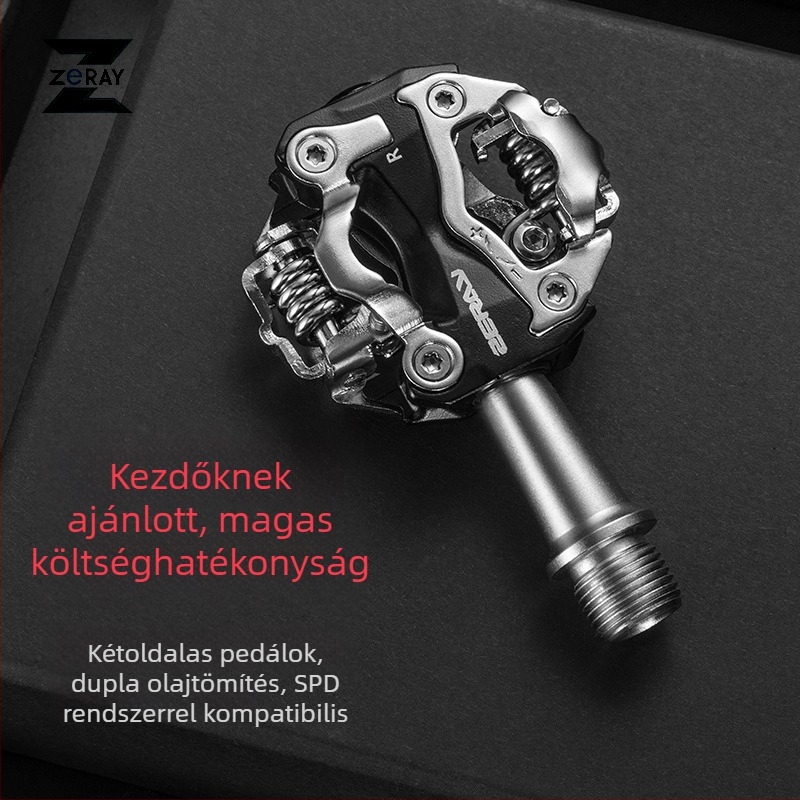 ZERAY MTB önzáró pedálok, ultrakönnyű alumínium ötvözet csapágyakkal, tömített pedálok